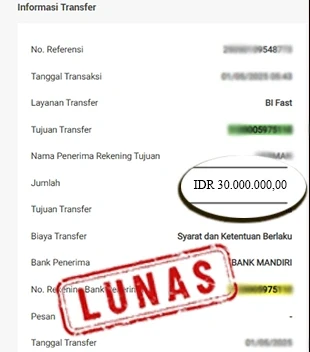bukti bayar