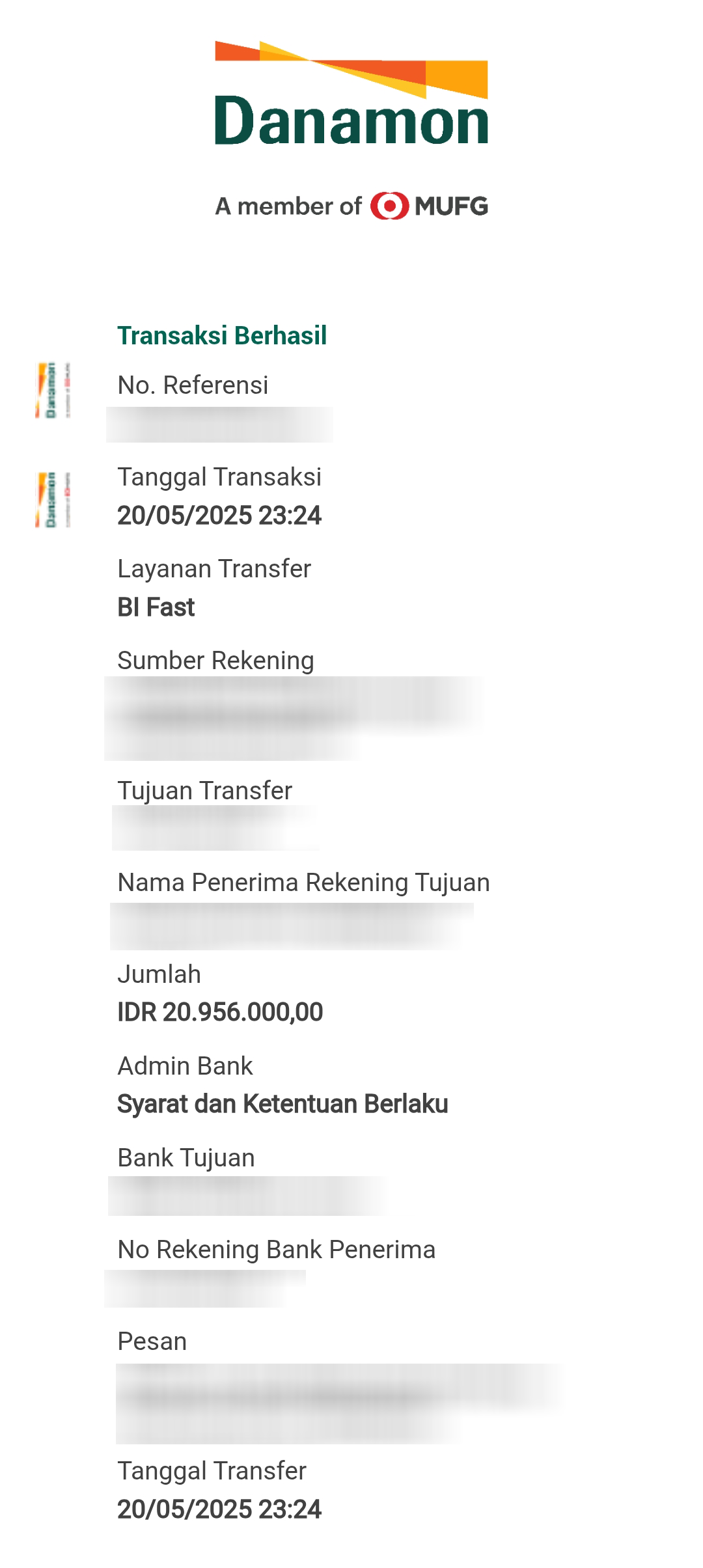 bukti bayar