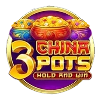 3 china pots