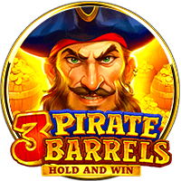 3 Pirate Barrels: Hold and Win