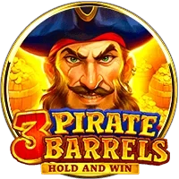 3 Pirate Barrels: Hold and Win