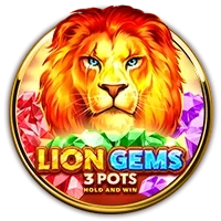 Lion Gems 3 Pots: Hold and Win