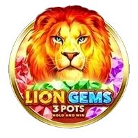 Lion Gems 3 Pots: Hold and Win
