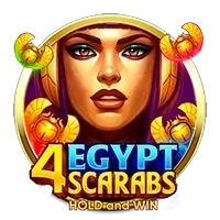 4 Egypt Scarabs: Hold and Win