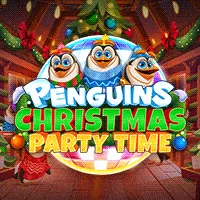 Penguins Christmas Party Time