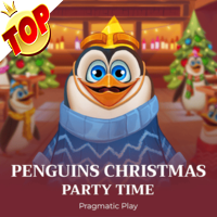 Penguins Christmas Party Time