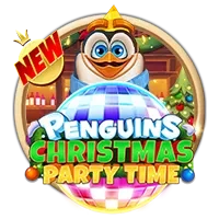 Penguins Christmas Party Time