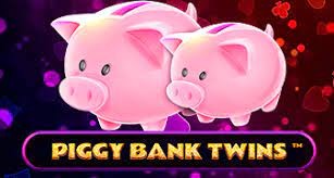 Piggy Bank Twins Xmas